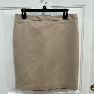 Liz Claiborne Tan Pencil Skirt
